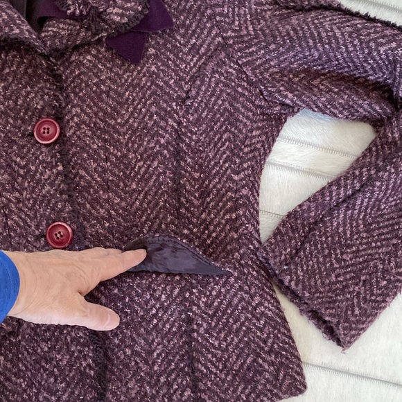 Rinascimento boiled acrylic blazer sweater! Business, classic, office! Size M - Picture 16 of 16